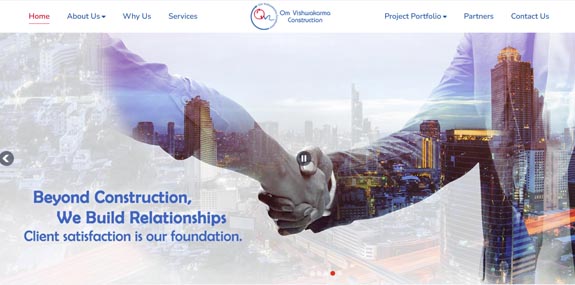 Om Vishwakarma Construction LLP.